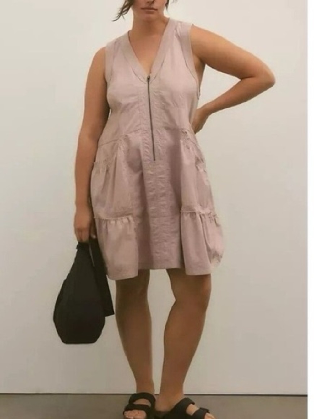 DAILY PRACTICE Trek Utility Mini Dress